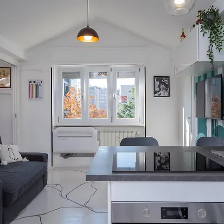 Apartman San Siro Sky View Milánó